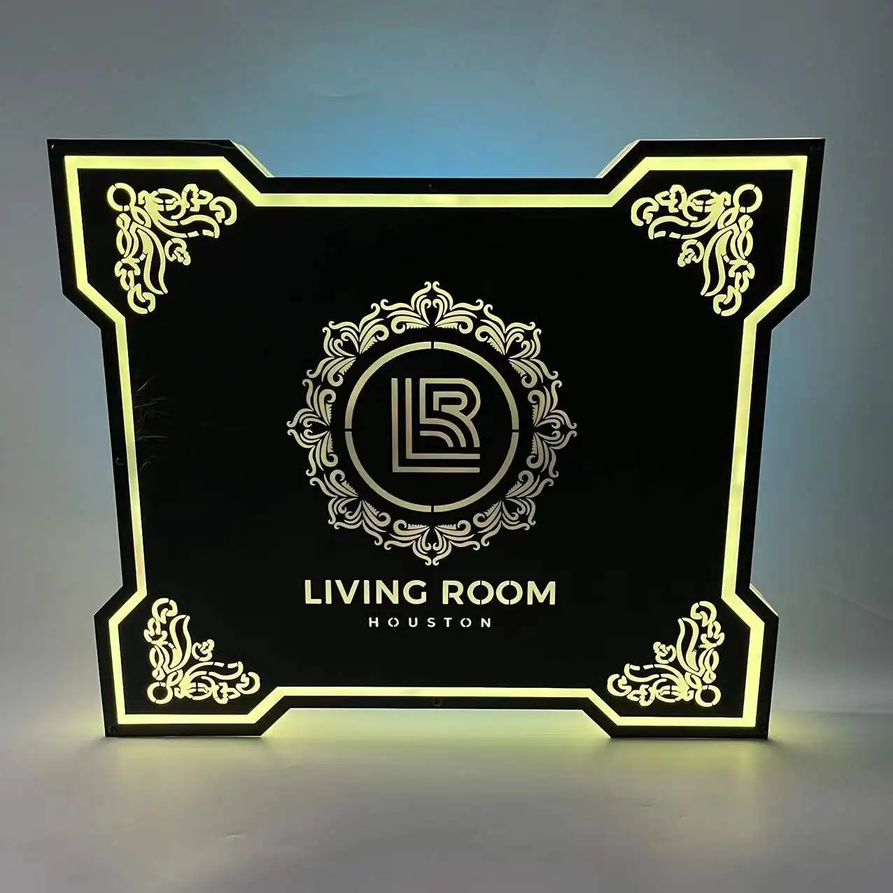 APP DIY Message Marquee Billboard Sign Wine Display Holder For Nightclub Led Digital Vip Champagne Bottle Service Presenter