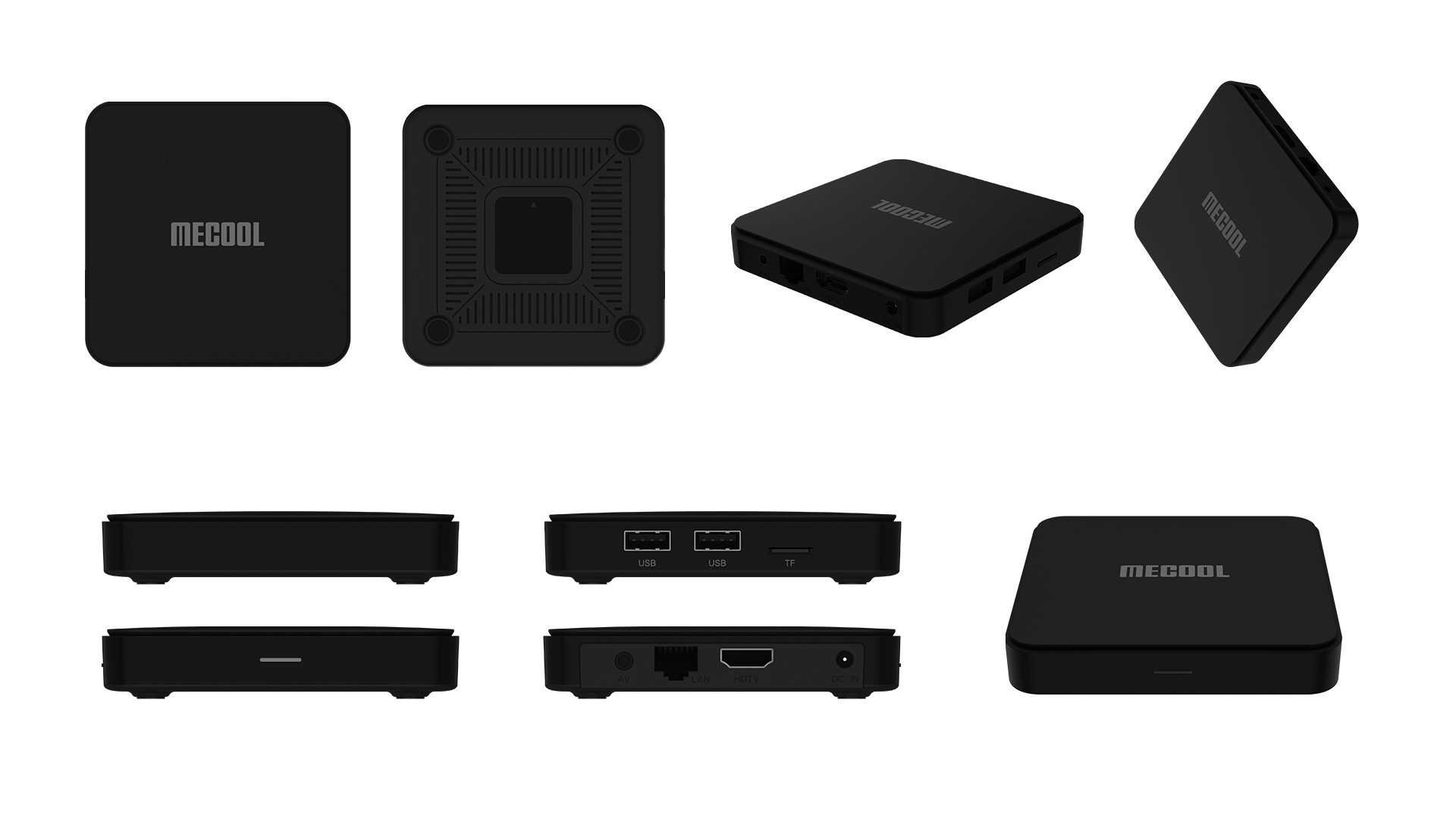 Mecool KM7 SE TV Box Android 11 ATV Google Certified LPDDR4 2GB RAM 32GB Dual Wifi BT5.1 Support AV1 Youtube 4K Set Top Box