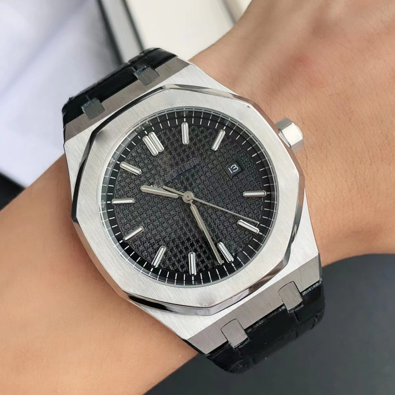 Mens luxury stainless steel dial automatic mechanical movement watch designer men watch 41mm casual fashion waterproof sapphire watch Montre de luxe gift