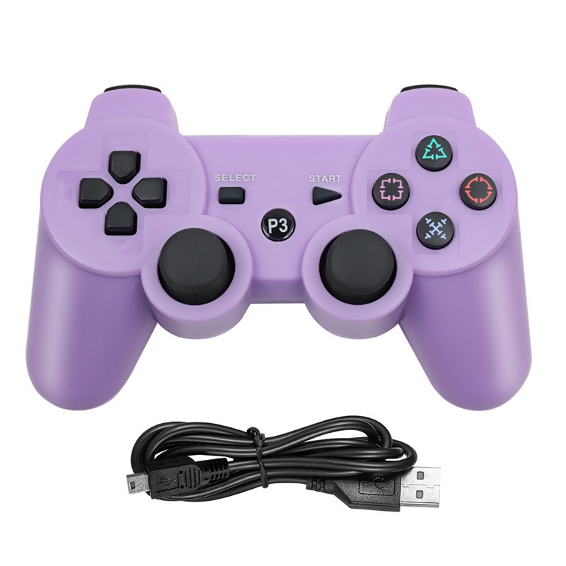 Dualshock 3 Wireless Bluetooth Joysticks for PS3 Vibration Controler Controls Joystick Gamepad for PS Ps3 Game Controllers Have Logo with Retail Box D