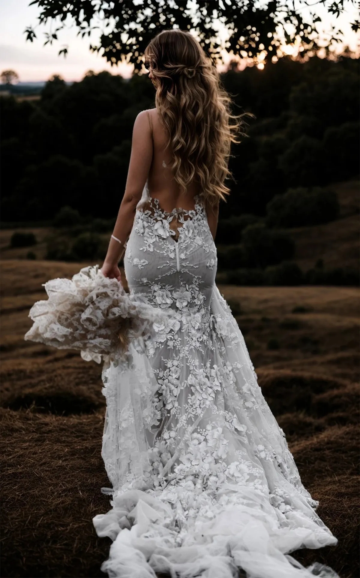 Sexy Backless Elegant A e Wedding Dresses Sweetheart Lace Applique Bridal Gown Sweep Train Vestidos De Novia Custom Size YD pplique