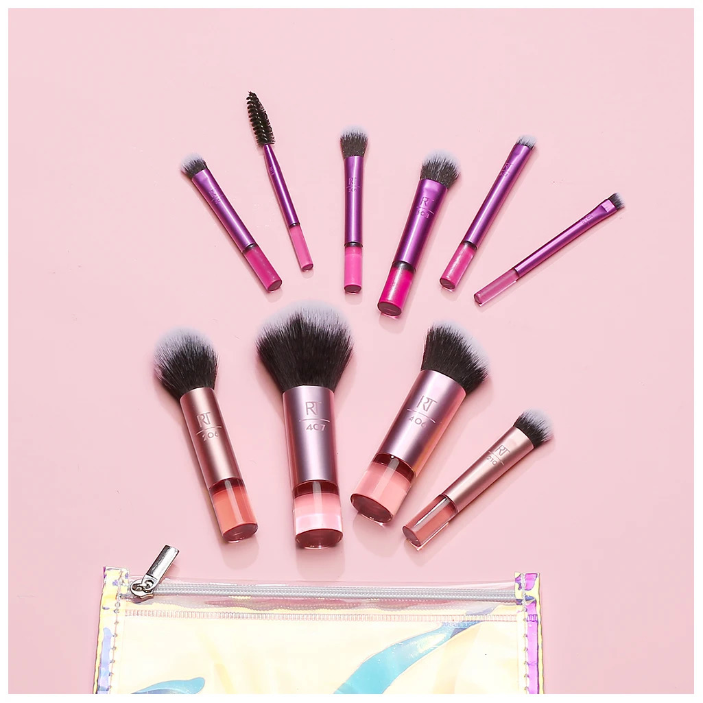 MINI RT Makeup Brush 4285 Dream Suit mini Journey Set Professional Handy Beauty Make Up Tools Zipper Storage Bag 240220