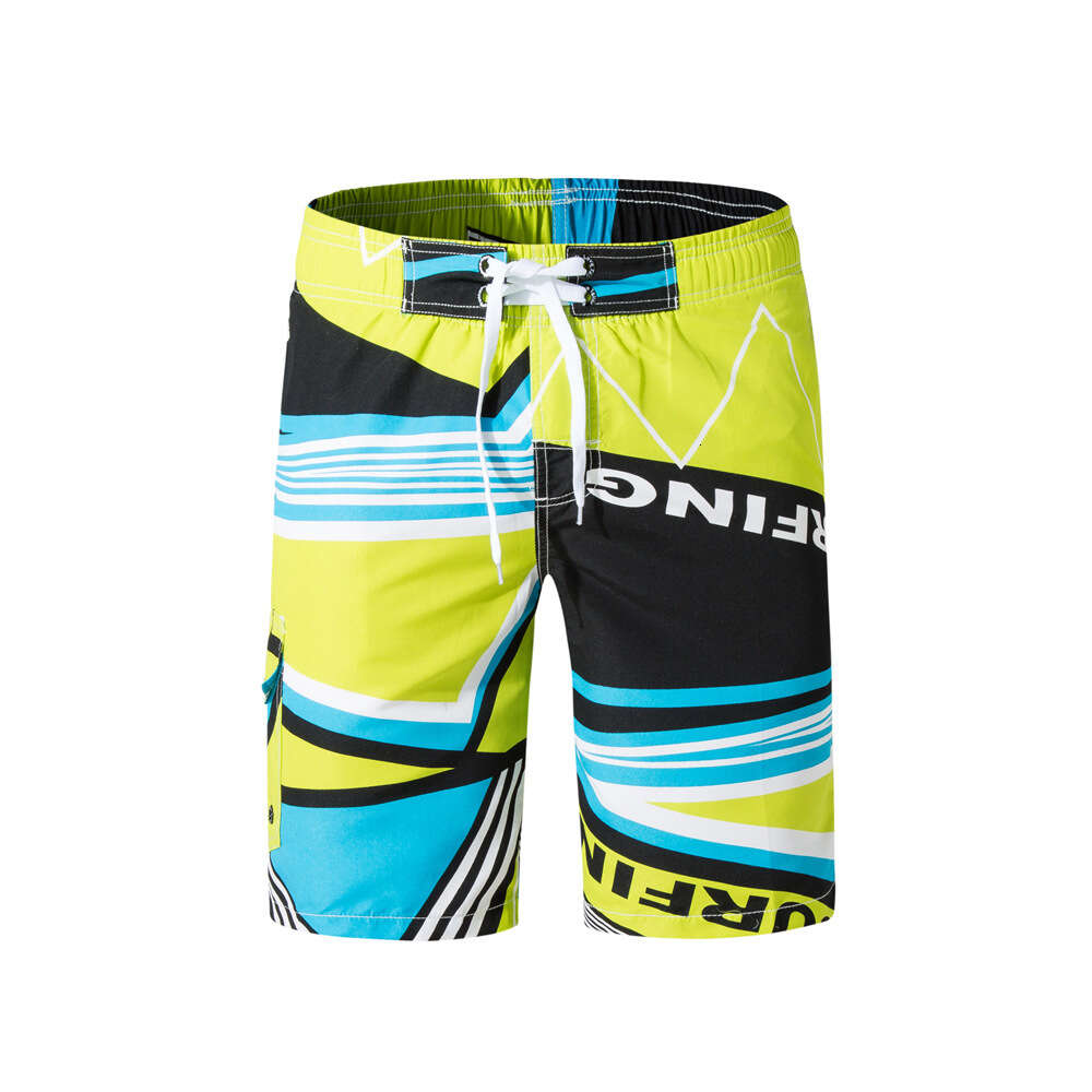 Casual Loose Fit, Large Size, 5-inch Beach Pants, New Shorts, Men's