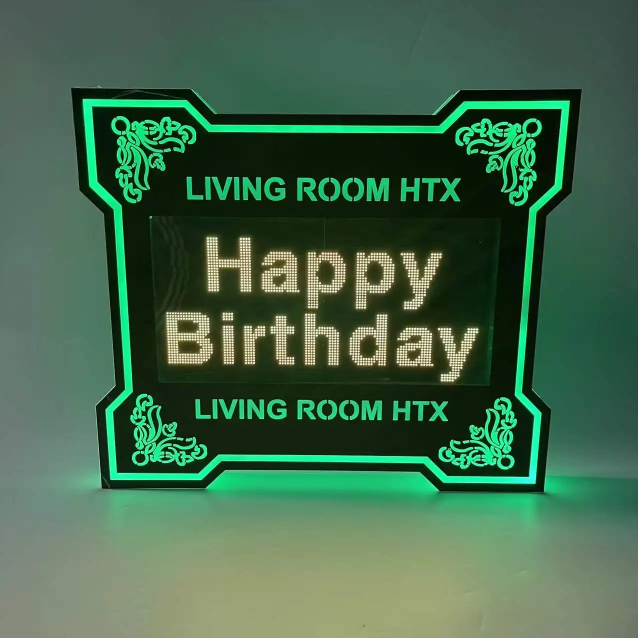 APP DIY Message Marquee Billboard Sign Wine Display Holder For Nightclub Led Digital Vip Champagne Bottle Service Presenter