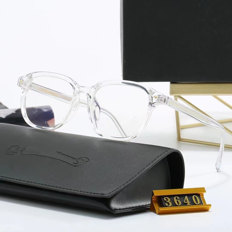 Modern Sunglasses Men Designer Brand Sunglasses For Women Luxury Goggle Sun Glasses Clear frame Female Driving Outdoor polarised lenses Eyewear With box