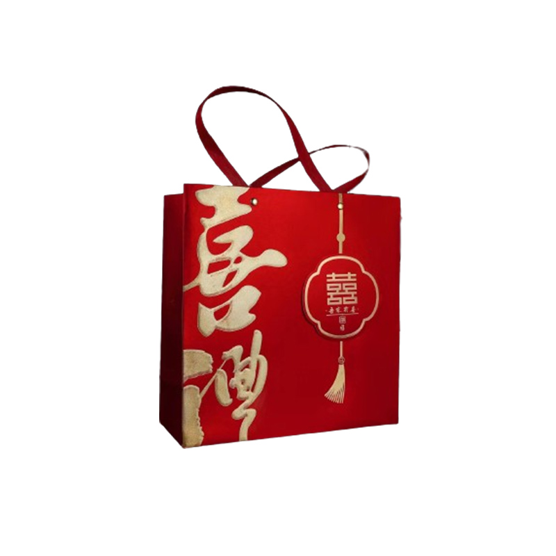 customized baby's full moon, birthday, wedding, housewarming, birthday celebration handbag with gift packaging, paper bag