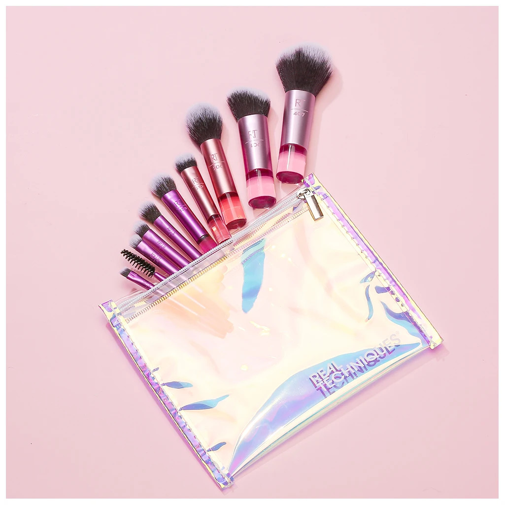 MINI RT Makeup Brush 4285 Dream Suit mini Journey Set Professional Handy Beauty Make Up Tools Zipper Storage Bag 240220
