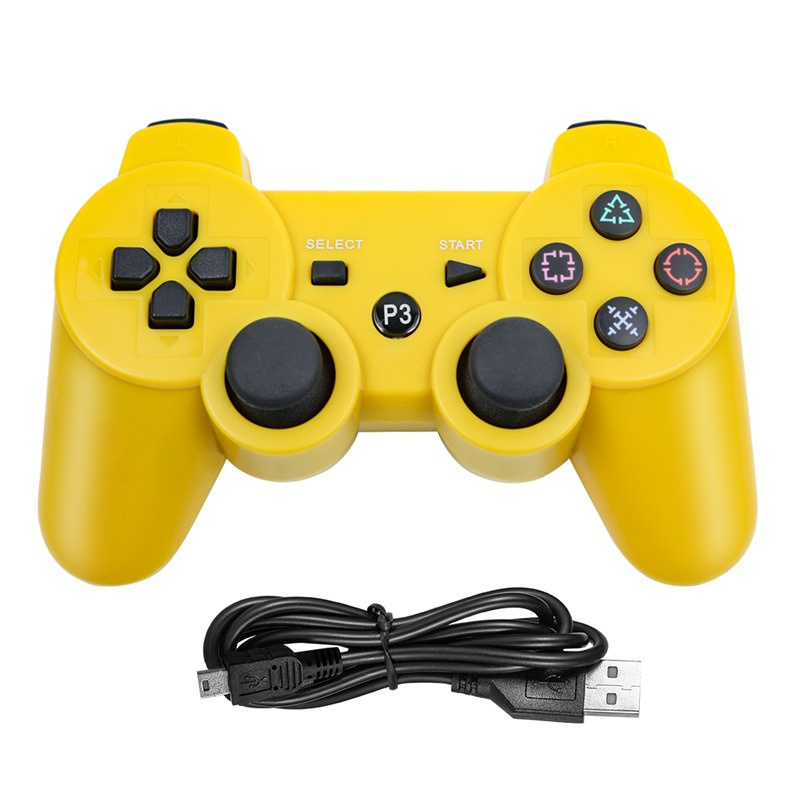 Dualshock 3 Wireless Bluetooth Joysticks for PS3 Vibration Controler Controls Joystick Gamepad for PS Ps3 Game Controllers Have Logo with Retail Box D