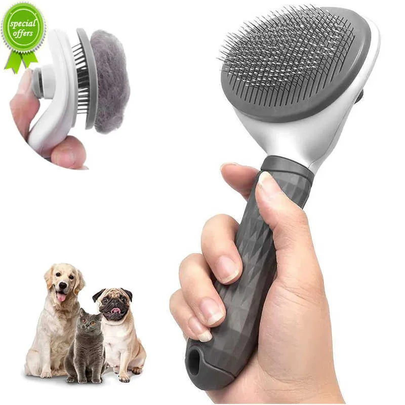 free shipping free shipping New Stainless Steel Needle Comb And Cat Removal Floating Hair Beauty Skin Care Tools Pet Dog Cle