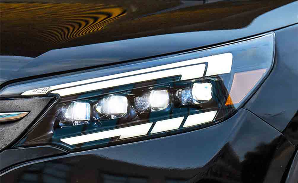 LED Daytime Running Head Lamp for Honda CRV Headlight 2012-2014 Turn Signal High Beam Light Projector Lens