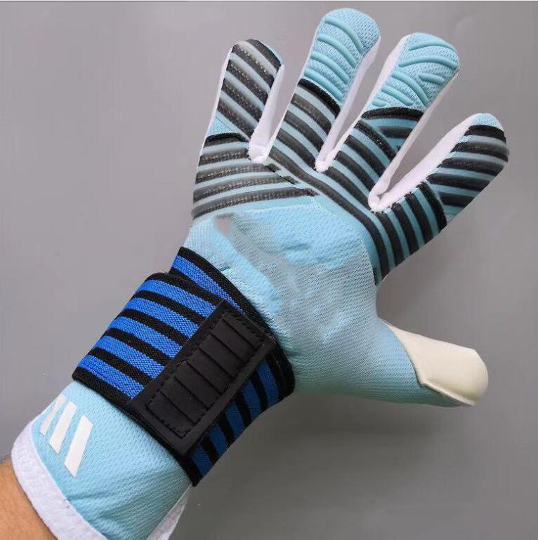 oves 4Mm Top Quality Soccer Goalkeeper Gloves Football Predator Pro Same Paragraph Protect Finger Performance Zones Technique Dhgyb S25224