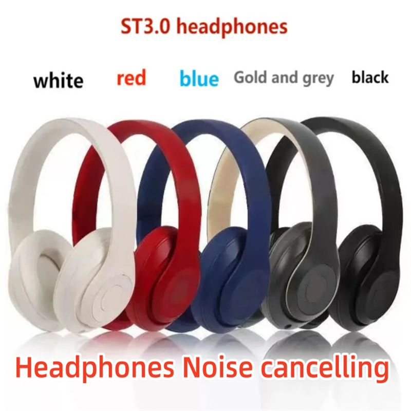 Headsets 3 wireless headphones Wireless Earphones ST3.0 Bluetooth Local Warehouse Noise cancelling beat earphone headset Head Wireless Mic Gamer Stere