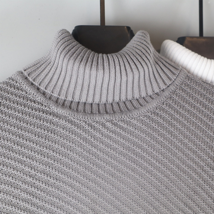 Designers Mens Sweater Half Neck Polo Knitted Embroidery Warm Pullover Slim Knitting Jumpers High Quality Wild Breathable Sweatshirt