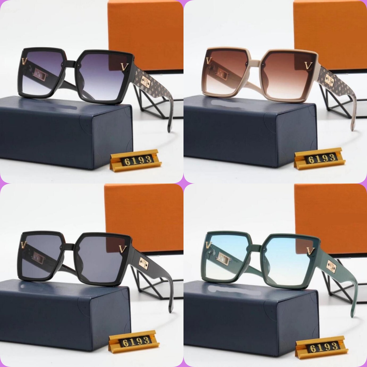 Sunglasses Luxury Designer Sunglass for men Brand Sunglasses Women Designer Sunglass HighQuality eyewear Womens UV400 sun glasses designer lens Unisex With box