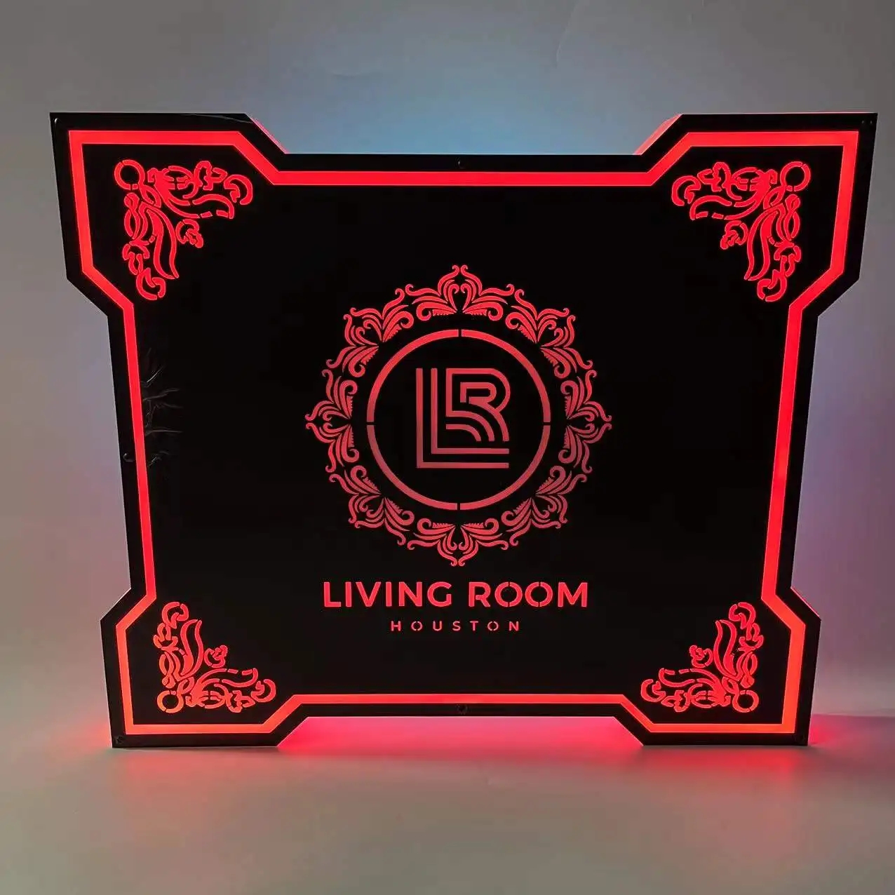 APP DIY Message Marquee Billboard Sign Wine Display Holder For Nightclub Led Digital Vip Champagne Bottle Service Presenter