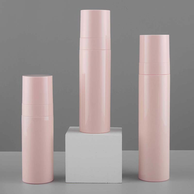 60/80/100ml Refillable Perfume Spray Bottle Empty Cosmetic Containers Pink Atomizer Bottling Women
