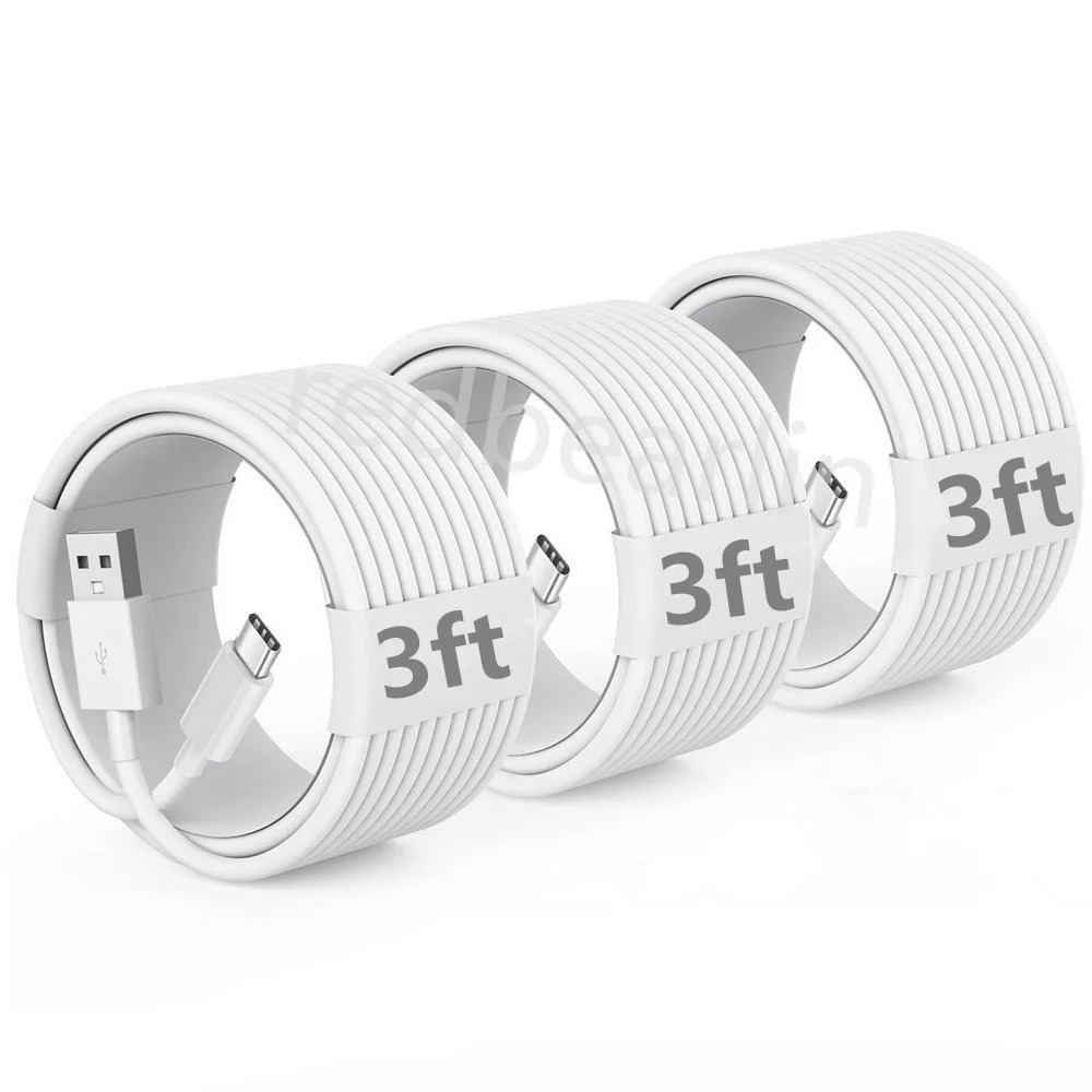 1m 2m 6ft type c Micro A to L Cable For Samsung Galaxy s10 s20 S23 S24 Htc Android phone pc gps