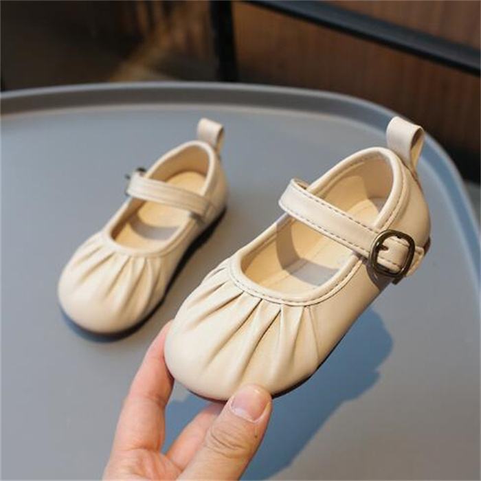 New Fashion Girls Dress Shoes Spring Summer kids Sneakers Toddler Baby Sandals Childrens Casual Flats Shoe Princess Leather Shoes
