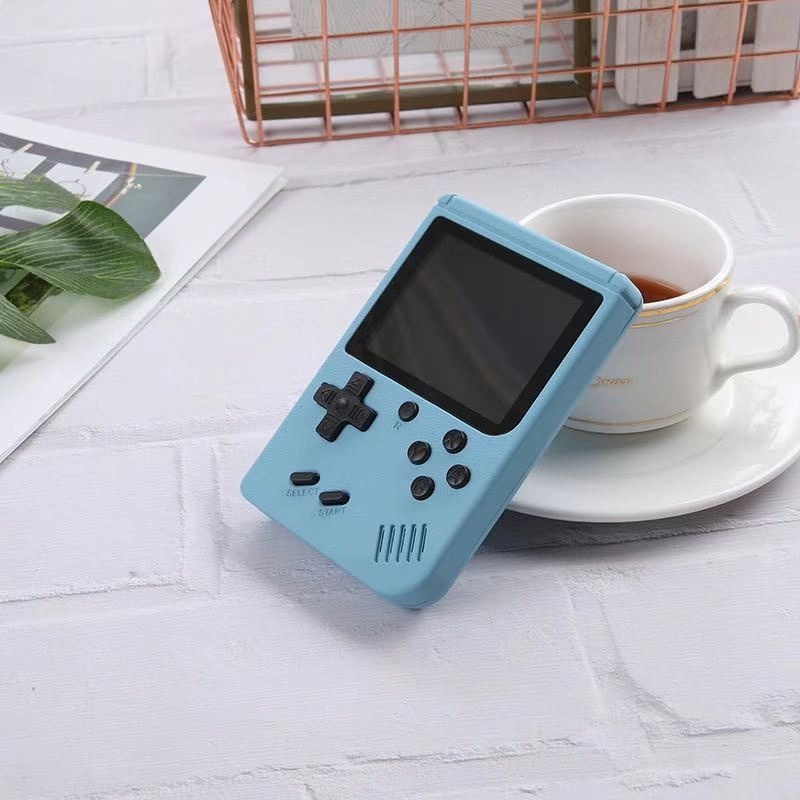 Portable Macaron Handheld Video Game Players Can Store 500 Kinds of Games Retro Gaming Console 3.0 Inch Colorful LCD Screen Console With Retail Packin