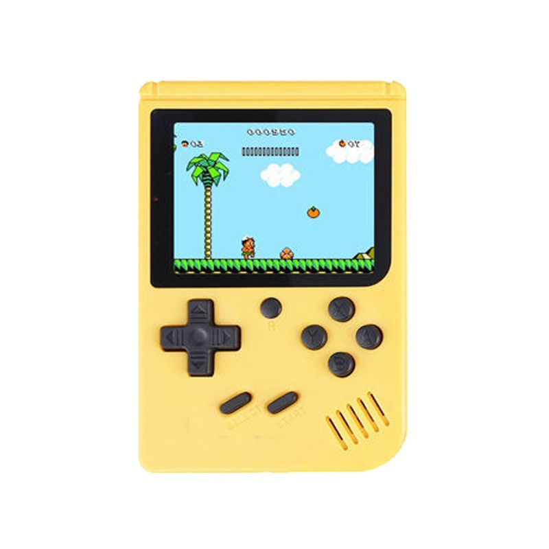 Portable Macaron Handheld Video Game Players Can Store 500 Kinds of Games Retro Gaming Console 3.0 Inch Colorful LCD Screen Console With Retail Packin
