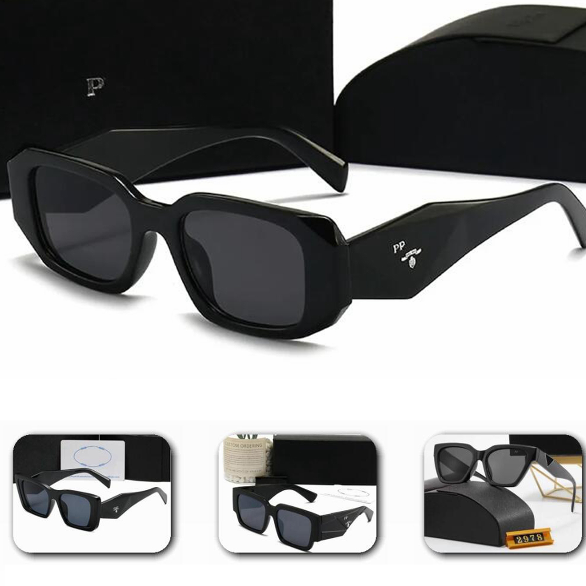 Fashion Desig Sunglasses Of Women Classic Eyeglasses Goggle Outdoor Beach Sun Glasses For Man Woman 18 Color Optional Triangular Signature