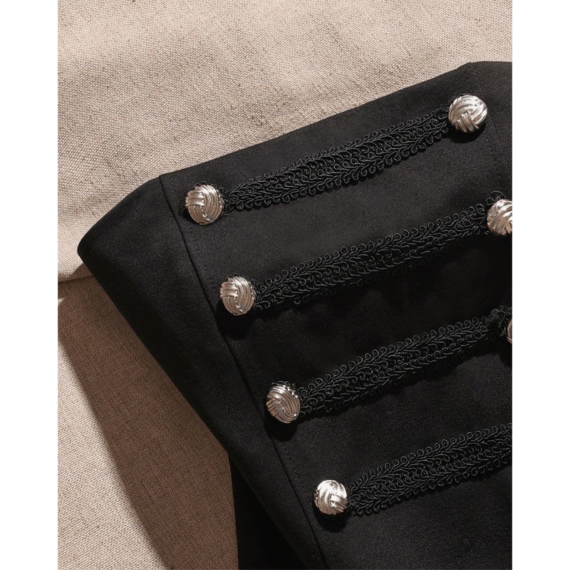 Womens summer new design padded double breasted royal style tube top off shoulder tanks camis SMLXLXXL