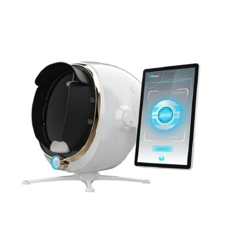 BitMoji Skin Diagnosis System MAX AI Smart Detector 8 Spectrum Digital Analyzer Face Analysis Machine Facial Scanner Analyzer 3D visia Moji