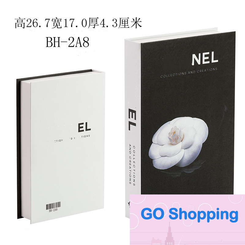 Top Modern Fake Book Artificial Books Decoration Light Luxury Decorative Book Model Model Room Creative Shooting Prop Books Decorations