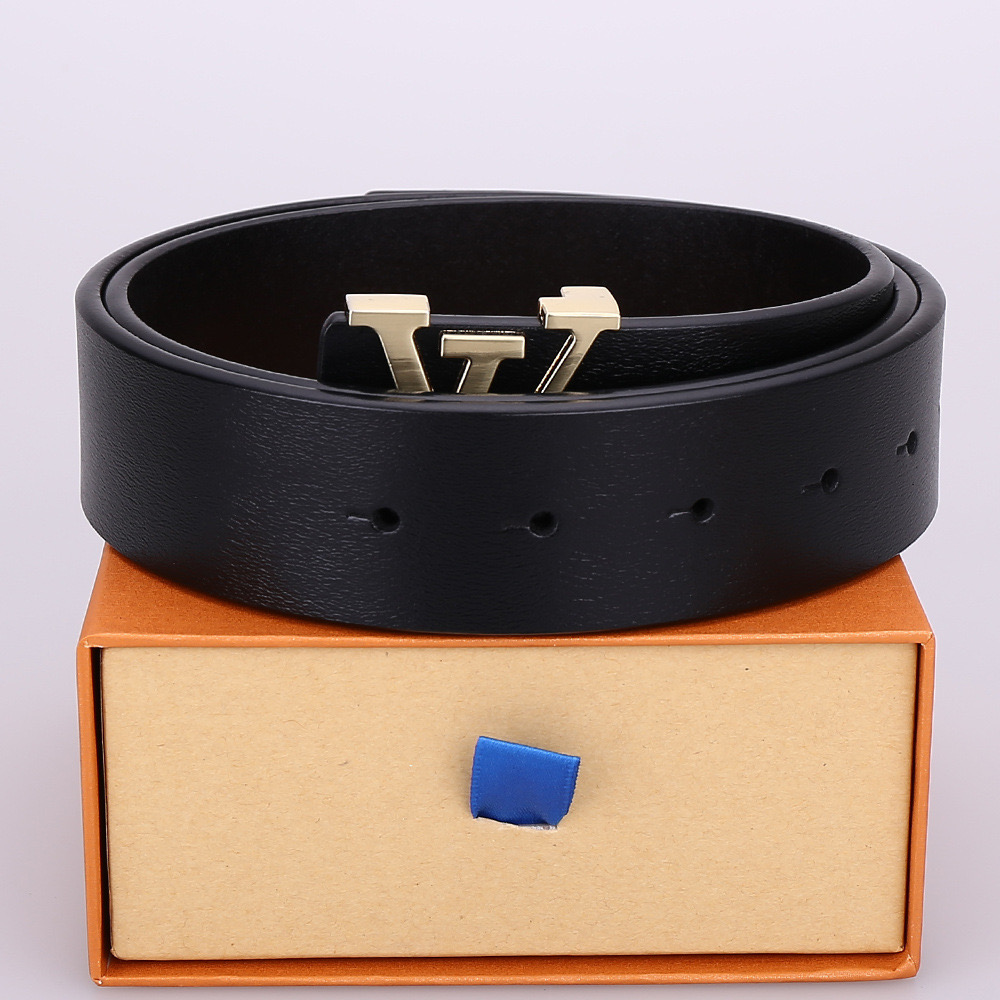 Fashion Womens Belt men designers Leather Waistband Black Brown Cowhide Belts Women Classic Casual cinturones de diseno 105cm-125cm