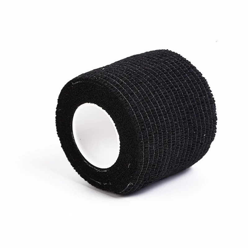 Black Tattoo Grip Bandage Cover Wraps Tapes Nonwoven Waterproof Self Adhesive Finger Wrist Protection Tattoo Accessories 240226