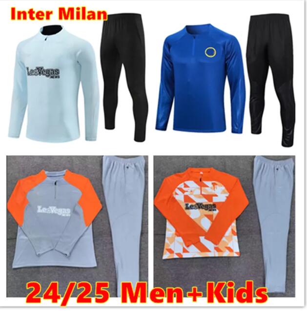 2023 inter TRACKSUIT chandal futbol soccer MILANO Training suit 22 23 24 milans camiseta DE FOOT Long sleeved suit Sportswear