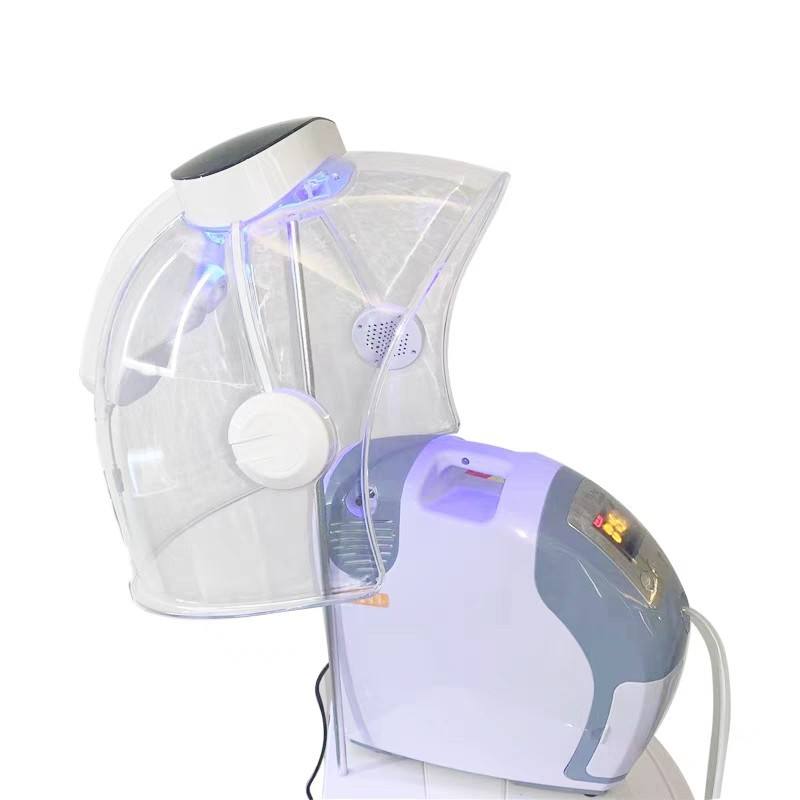 Spa Salon Skin Rejuvenation Hyperbaric Oxygen Jet Therapy Facial Mask Machine Oxygen Jet Facial Whitening Tightening Moisturizing Acne Treatment Machi