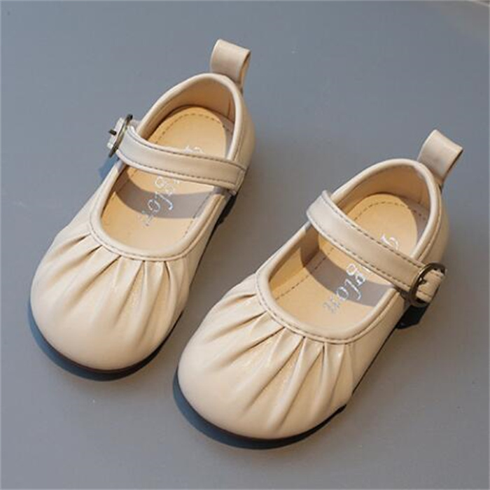 New Fashion Girls Dress Shoes Spring Summer kids Sneakers Toddler Baby Sandals Childrens Casual Flats Shoe Princess Leather Shoes