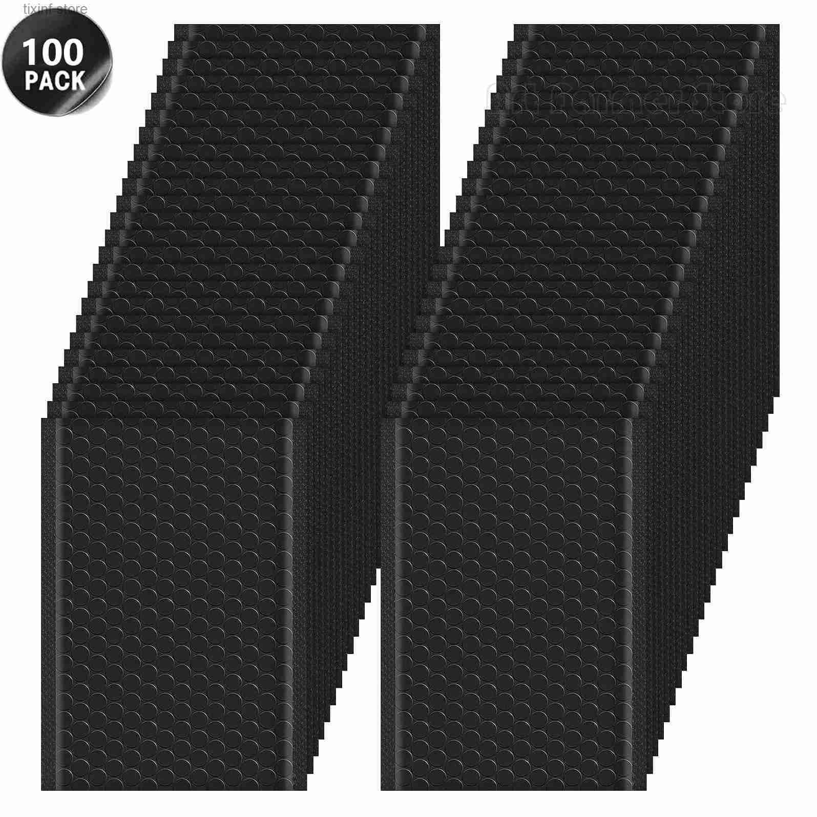 Other disposable plastic products 100pcs Black Bubble Mailer Bubble Padded Mailing Envelopes Mailer Poly for Packaging Self Seal Shipping Bag Bubble P