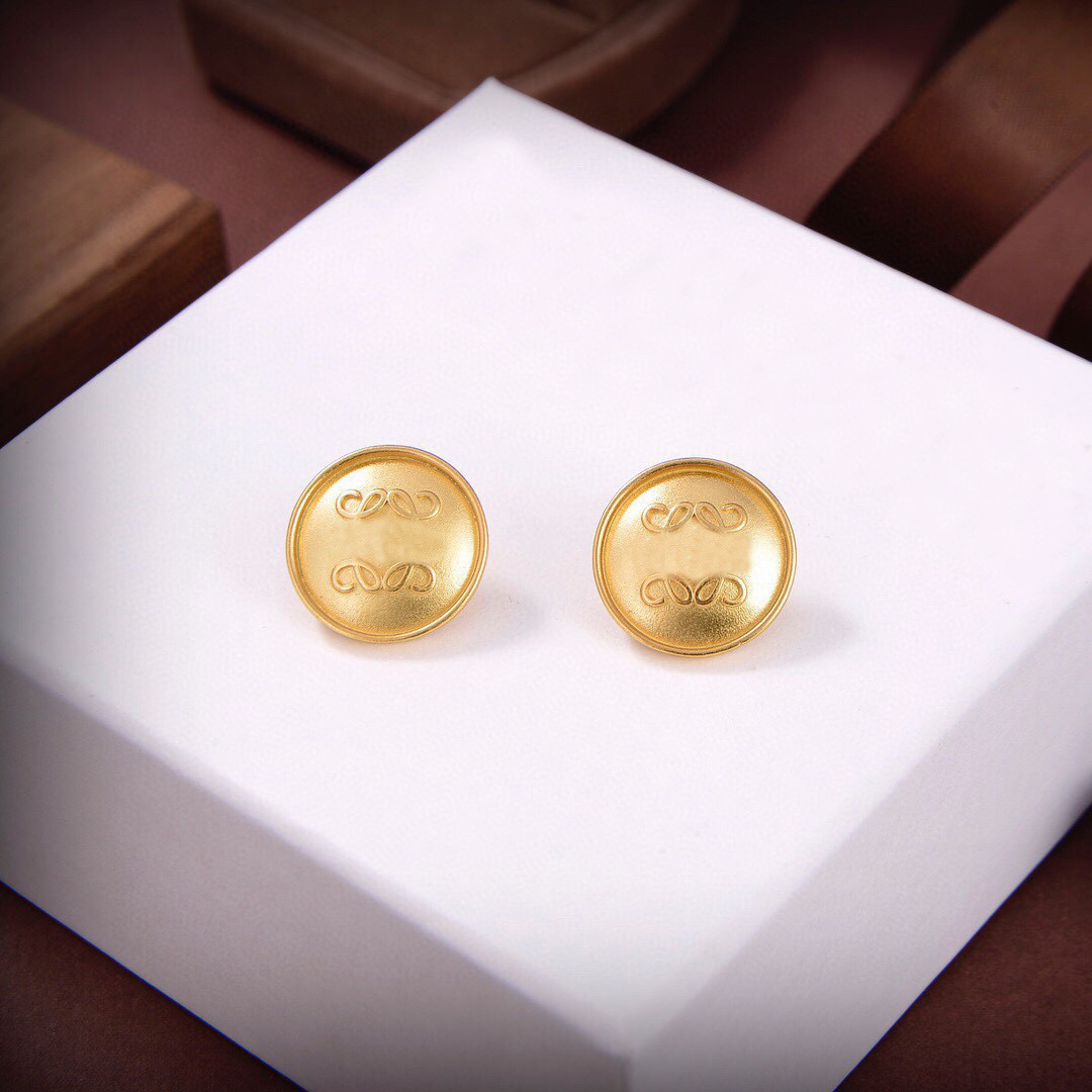 womens jewlery designer earrings for women stud earrings luxury classic earrings jewelry for woman Anagram Pebble earring 8 styles optional with box