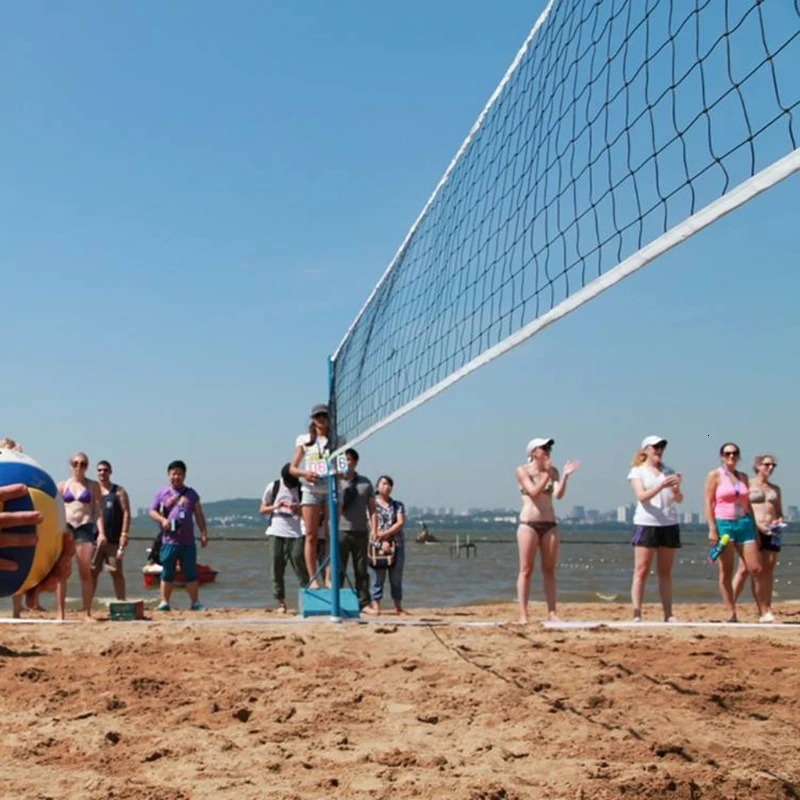 Universal Style Volleyball Net 9.5x1m Volleyball Net Polyethylene Material Beach Volleyball Net 240301