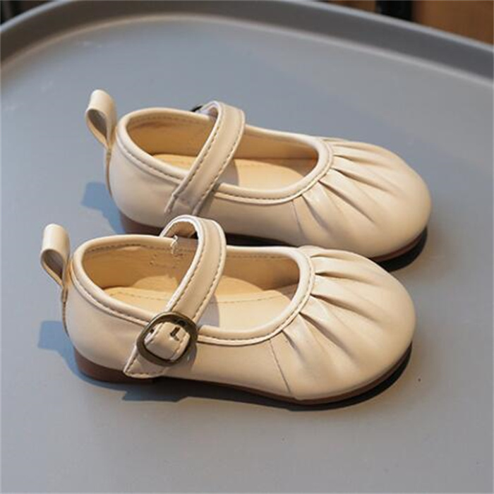 New Fashion Girls Dress Shoes Spring Summer kids Sneakers Toddler Baby Sandals Childrens Casual Flats Shoe Princess Leather Shoes