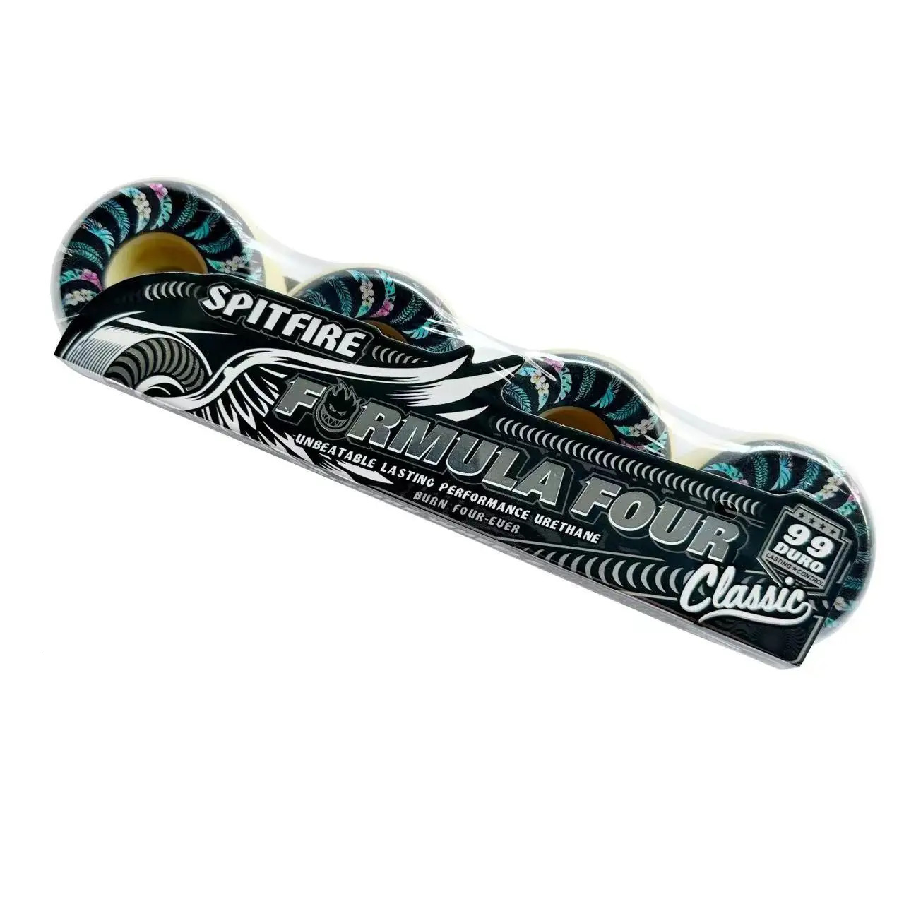 Spitfire wheels imported genuine Spitfire 52mm 101duro 53mm 54mm 56mm 99duro 80HD skateboard wheel for skateboard 240227