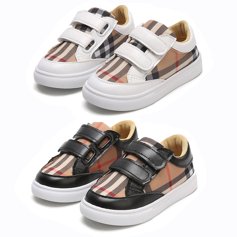 Fashion Designer Shoes For Kids Student Style Boys Girls Slip Flat Shoes Round Toe Fashion Children Sneaker Gift