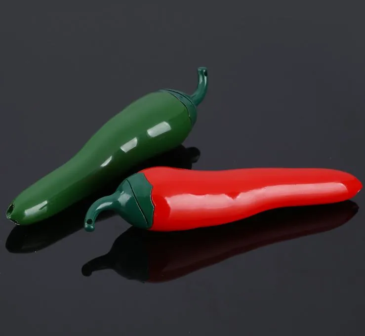 Novelty Mini Gas Cigar Cigarette Lighter Windproof Butane Torch Lighters Chili Pepper Unique Shape ZZ W260202