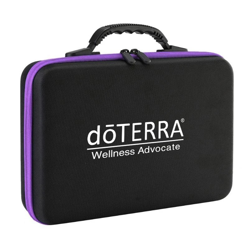 Essential Oil Storage Case for DoTERRA 60 Slots 10ML 15ML Essential Oil Storage Organizer Bags for Roller Bottles Ziplock Travel 240305