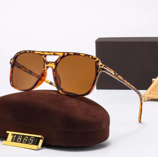 Luxury Designer Sunglasses High Quality Eyeglass Women Men Glasses Sunglasses Women Brand Designer Sun Glasses Super Star Celebrity Driving Sunglass With TF1865