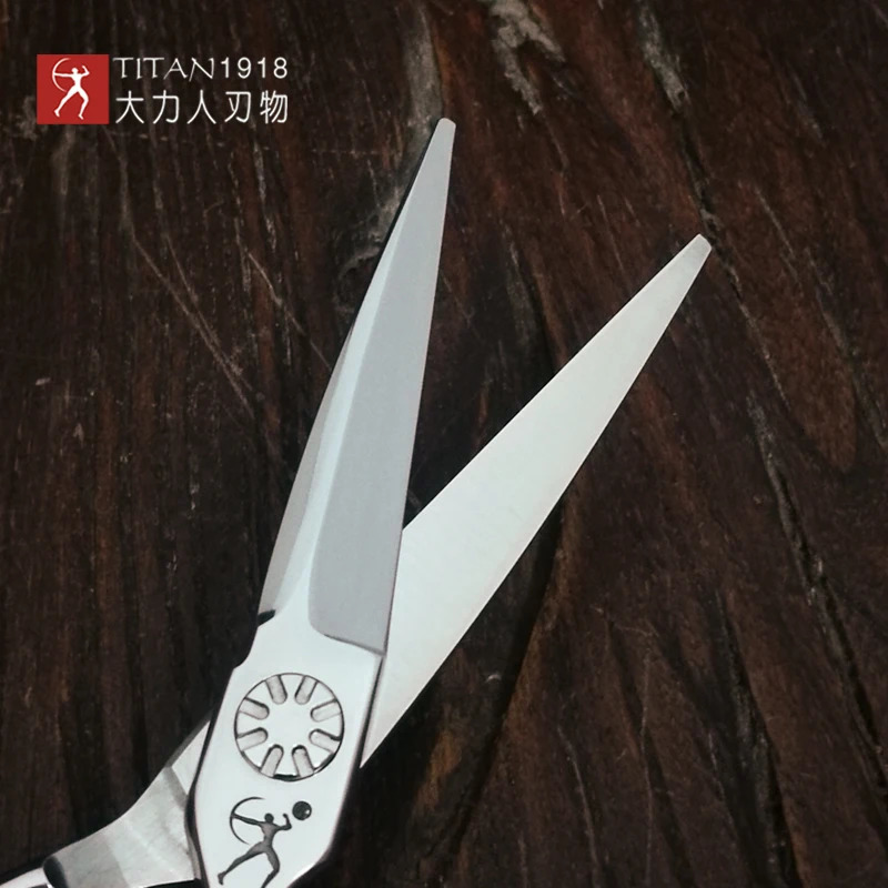 Titan Hair Scissors Thinning Barber Cutting Hair Shears Scissor Tools Hairdressing Scissors 4.5inch 5.0inch 5.5inch240227
