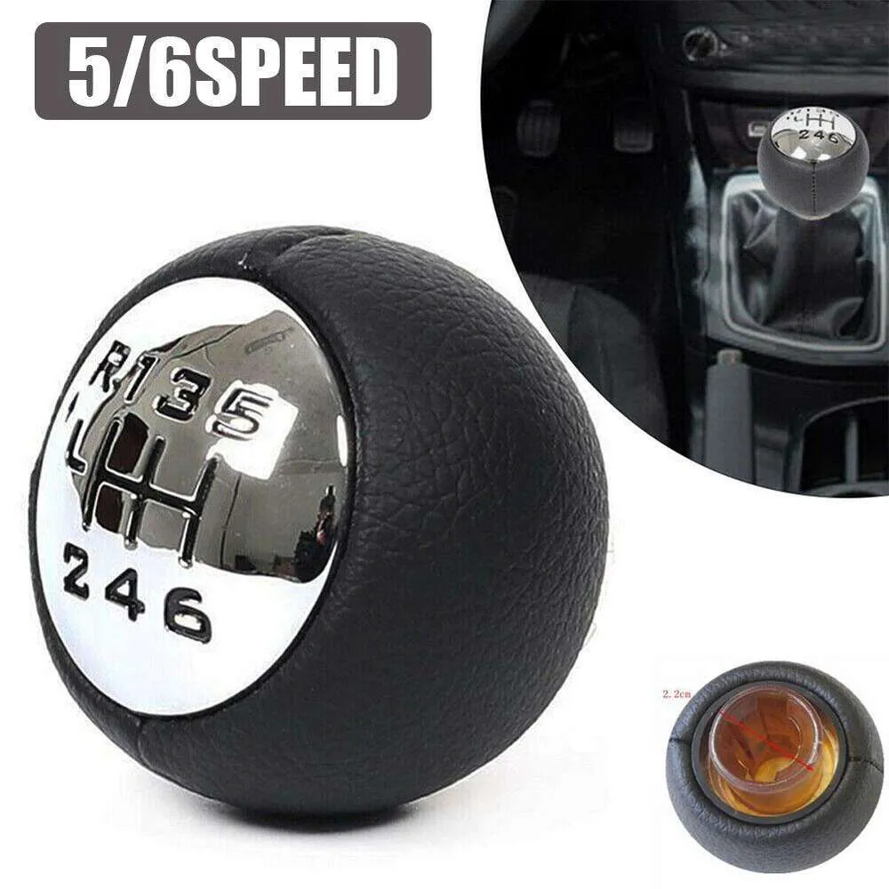 Gear Stick Shift Knob Head Lever Adapter Manual Transmissionor For Peugeot 307 308 3008 407 5008 807 5/6 speed