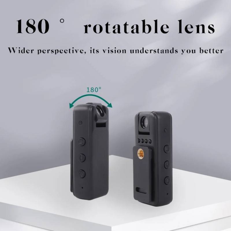 Action Camera HD 1080P Camera Recording All-in-one Infrared Night Vision Wireless Camera Rotating 180 degree Lens Camera