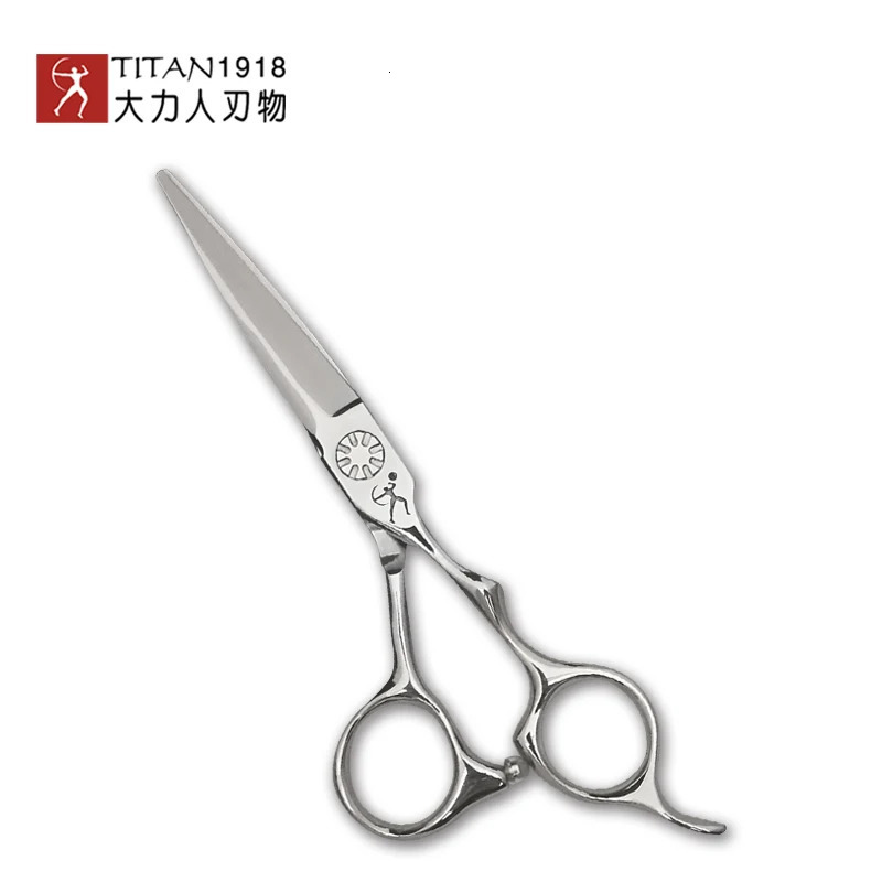 Titan Hair Scissors Thinning Barber Cutting Hair Shears Scissor Tools Hairdressing Scissors 4.5inch 5.0inch 5.5inch240227