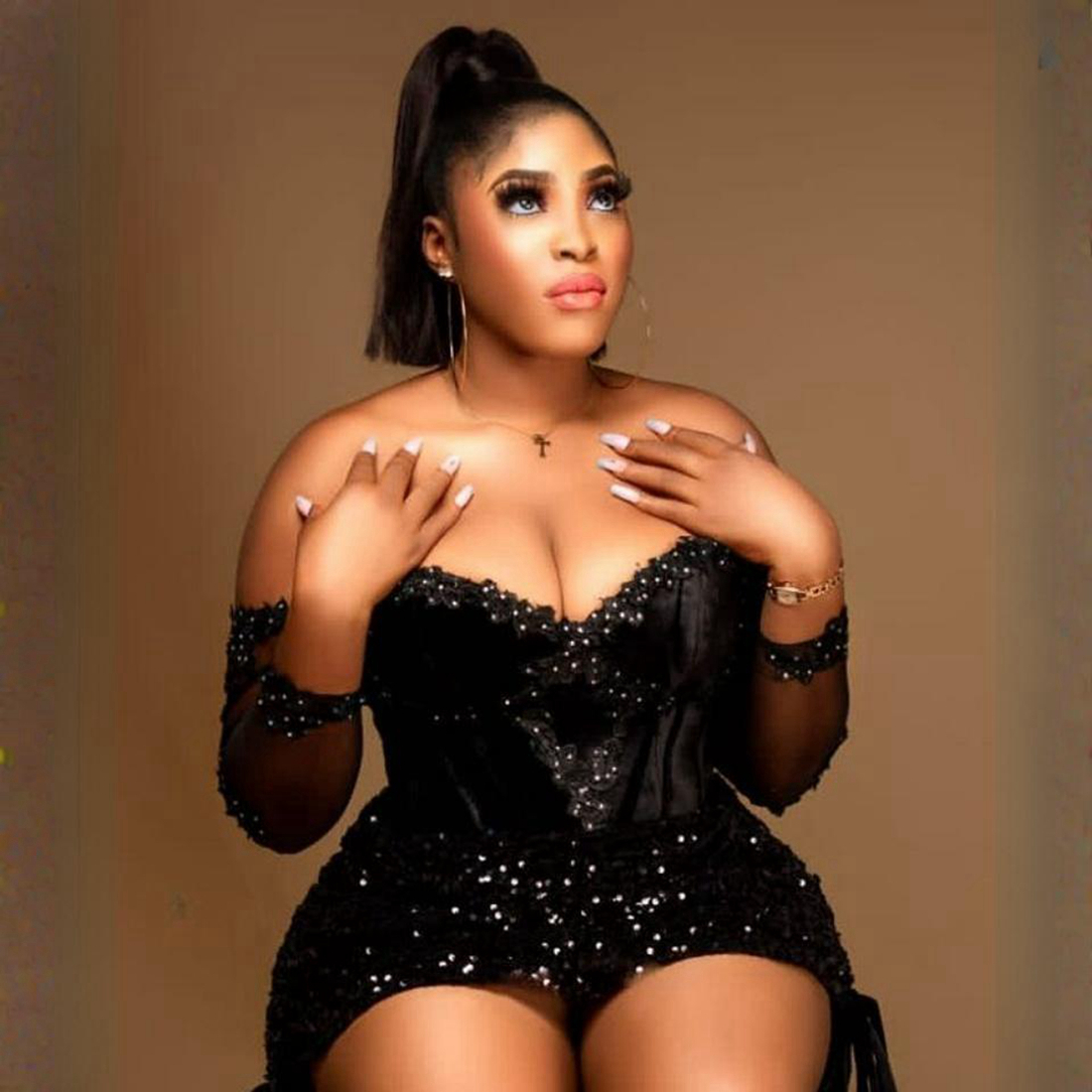 2024 Black Aso Ebi Plus Size Cocktail Dresses Short Prom Dresses Off Shoulder Sequined Lace Mini Short Graduation Dress for African Black Girls Birthd
