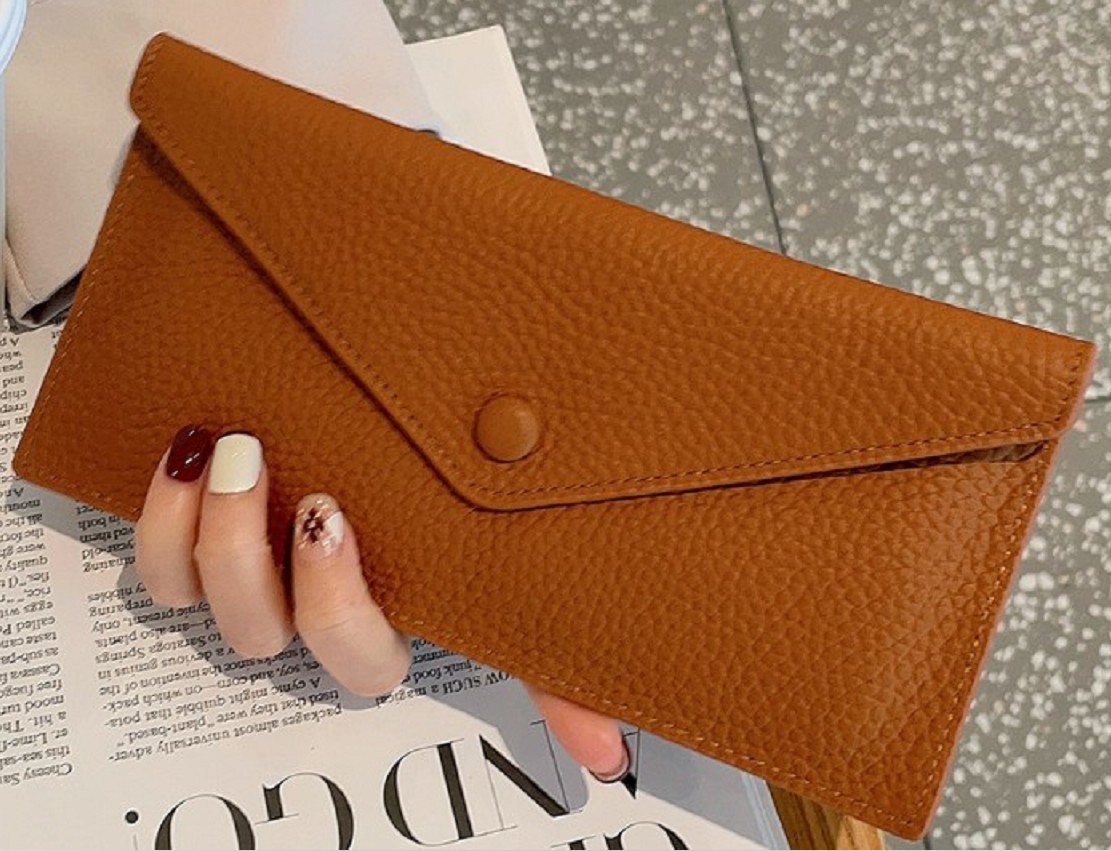 Ladies mens credit coin wallets envelope style wallet leather canvas with delicate unique internal design featuring various pockets and credit card sl