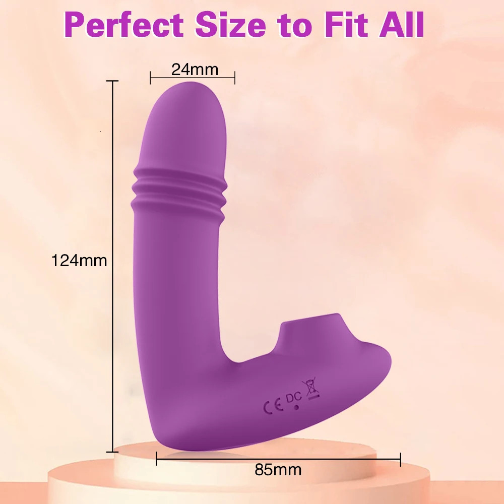 Wireless Thrusting Dildo Vibrator Female Remote Control for Women G Spot Clitoris Stimulator Sex Toys Erotic Goods For Adults 18 240307