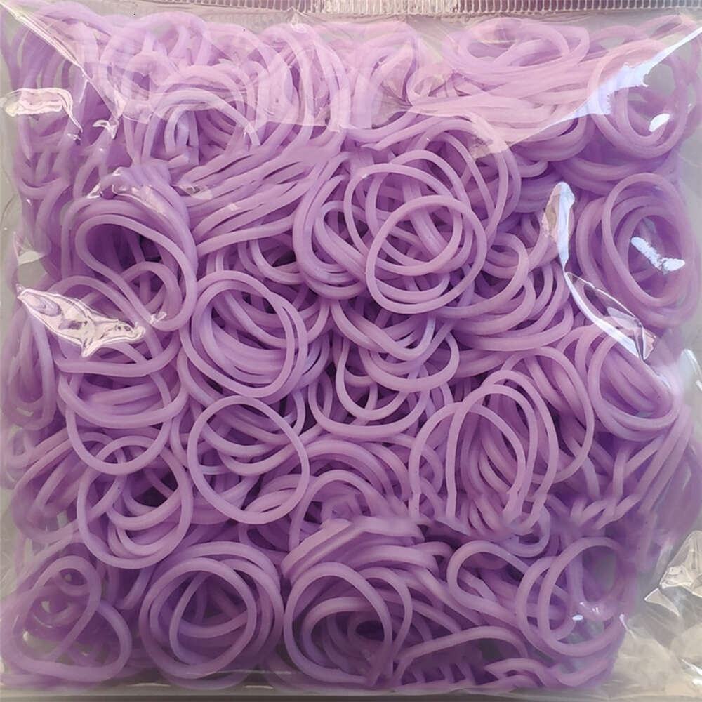 Party Games Colorful Necklace DIY Toys 200Pcs New Loom Rubber Bands Bracelet For Kids Hair Rubber Loom Bands Make Woven Christmas Gift